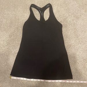 Lululemon black racerback tank